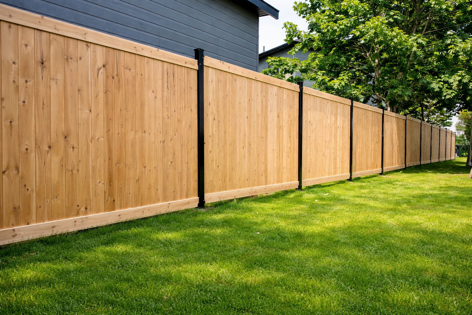 Clôture en bois Clôture en bois