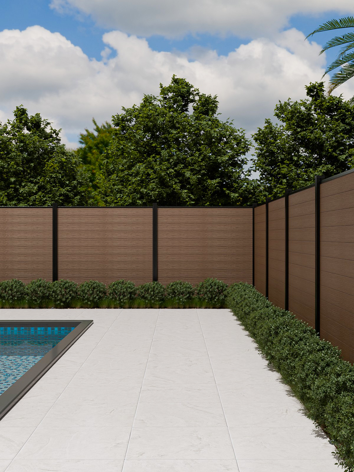 Clôture & rampe en composite