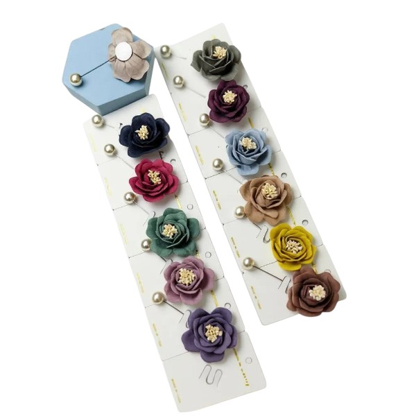 Rose Pearl Pin