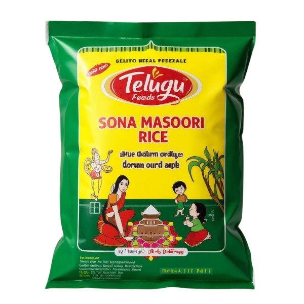 Telugu SonaMasoori Rice