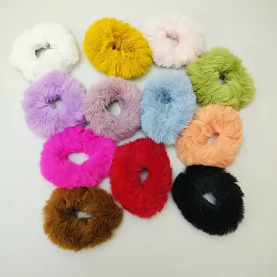 Fur Scrunchies