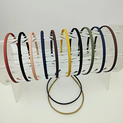 Matte color Hair Band