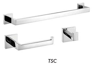 Square Towel Bar Set