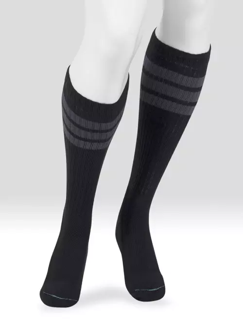 JUZ-2600AD11-M - Power Comfort, Knee, Retro Black Medium 15-20mmHg JUZ-2600AD11-M - Power Comfort, Knee, Retro Black Medium 15-20mmHg