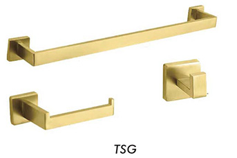 Square Towel Bar Set