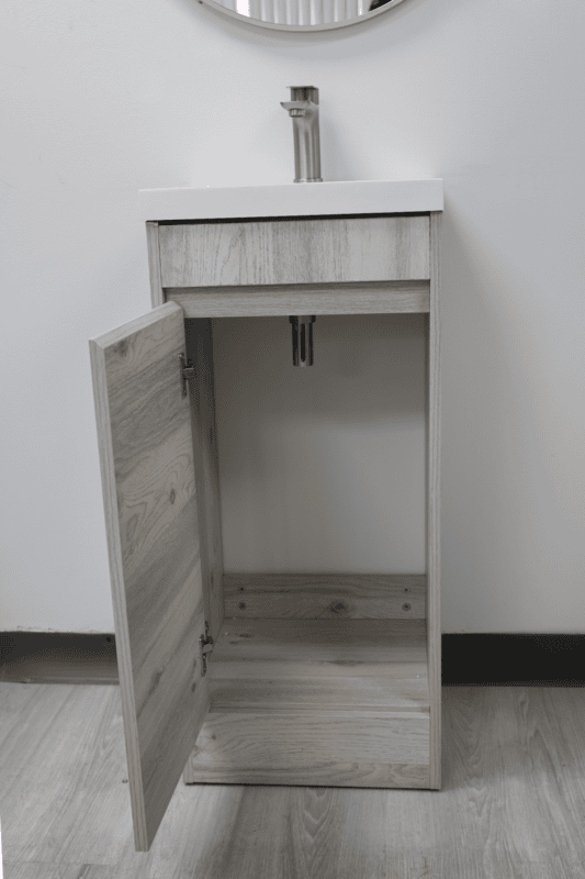 OSB Powder Room Vanity 16"