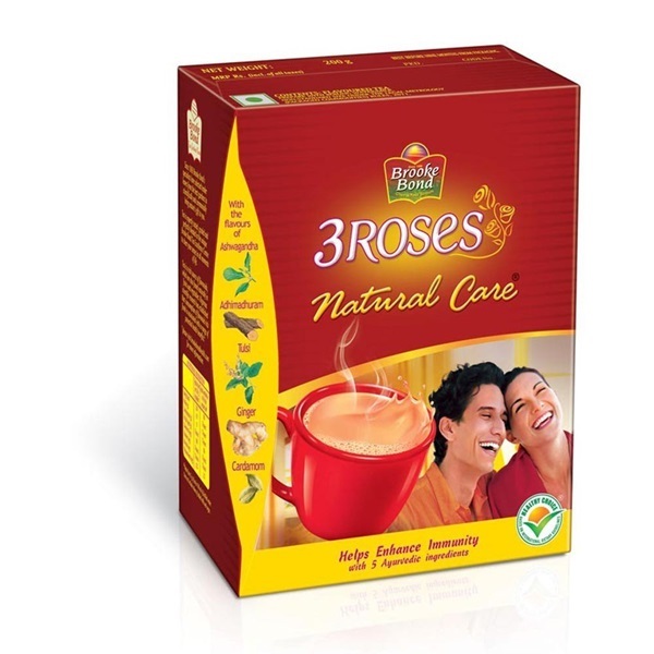 Three Roses Tea Natural Care 250 gm