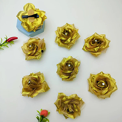 Golden Flower Pin