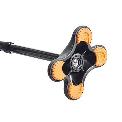DRI 730-857 - Airgo Comfort-Plus Cane with MiniQuad Ultra-stable Tip- Black