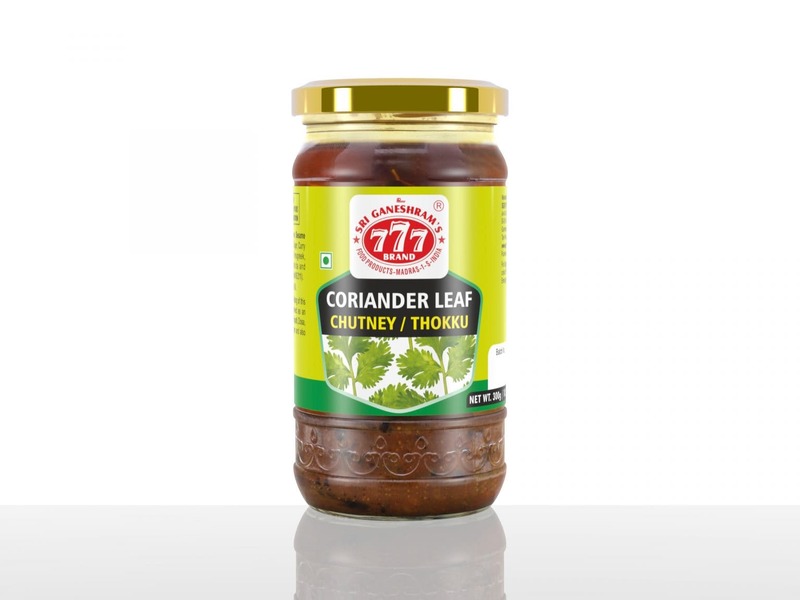 777 Coriander Leaf Chutney/Thokku