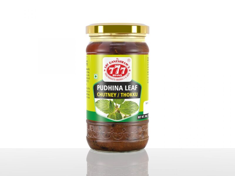 777 Pudhina Leaf Chutney/Thokku
