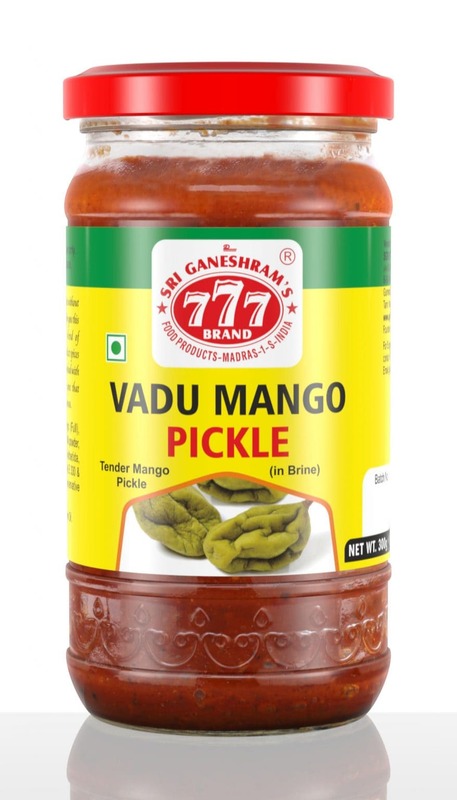 777 Vadu Mango Pickle (InBrine)