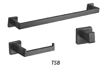 Square Towel Bar Set