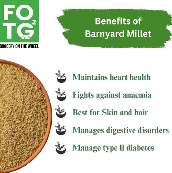 Kuthiraivali Barnyard Millet 1 Kg