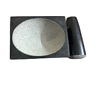 Granite Marble Mortar and Pestle Set (Square Black) Granite Marble Mortar and Pestle Set (Square Black)