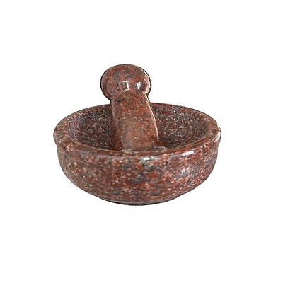 Granite Marble Mortar and Pestle Set (Round)