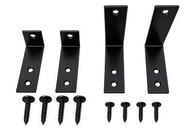Ensemble de bracket en L pour traverse en aluminium inférieure supérieure Ensemble de bracket en L pour traverse en aluminium inférieure supérieure
