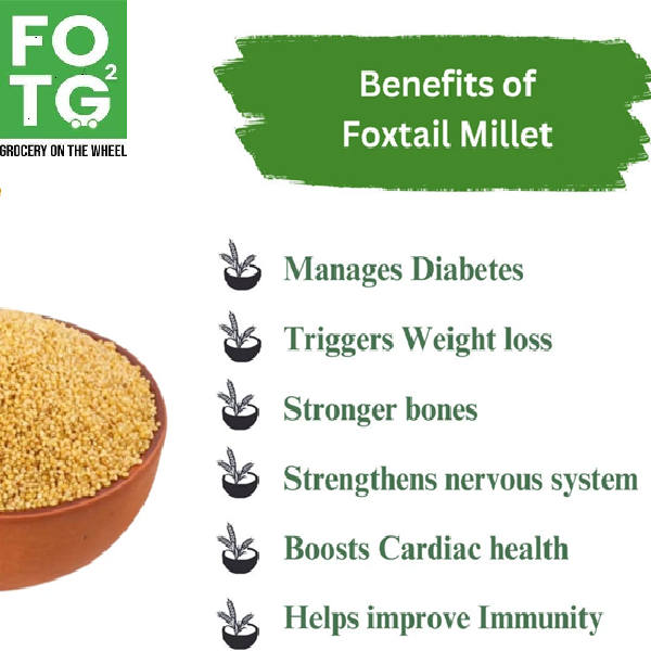 Foxtail Thinai Millet 1 Kg Foxtail Thinai Millet 1 Kg