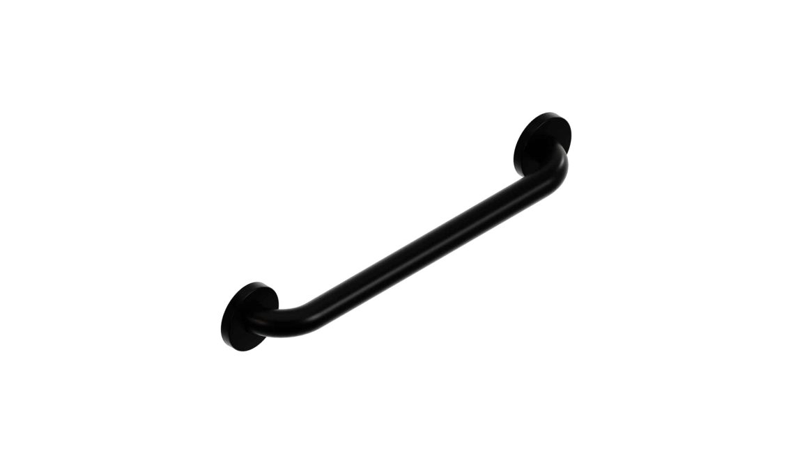 HC-GB-18-BLK - Grab Bar, 1.25x18", #304 S/S, Matte Black