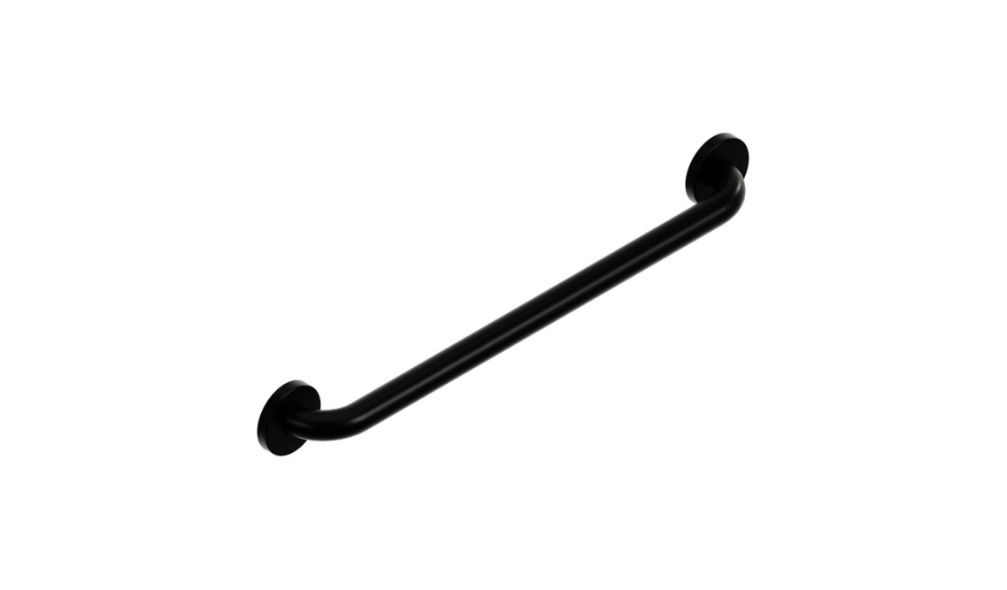 HC-GB-24-BLK - Grab Bar, 1.25x24", #304 S/S, Matte Black
