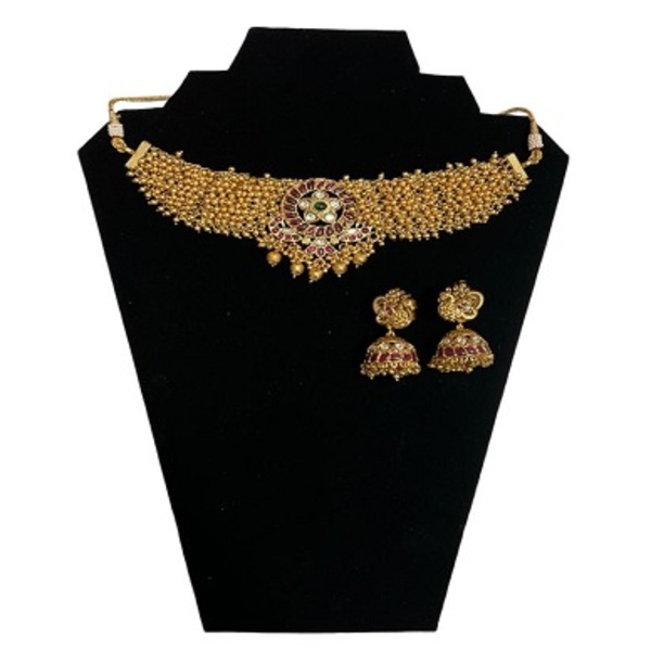 Chocker NecklaceWith Jhumka A1