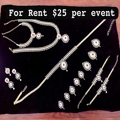 AD Stone BridalSet For Rent