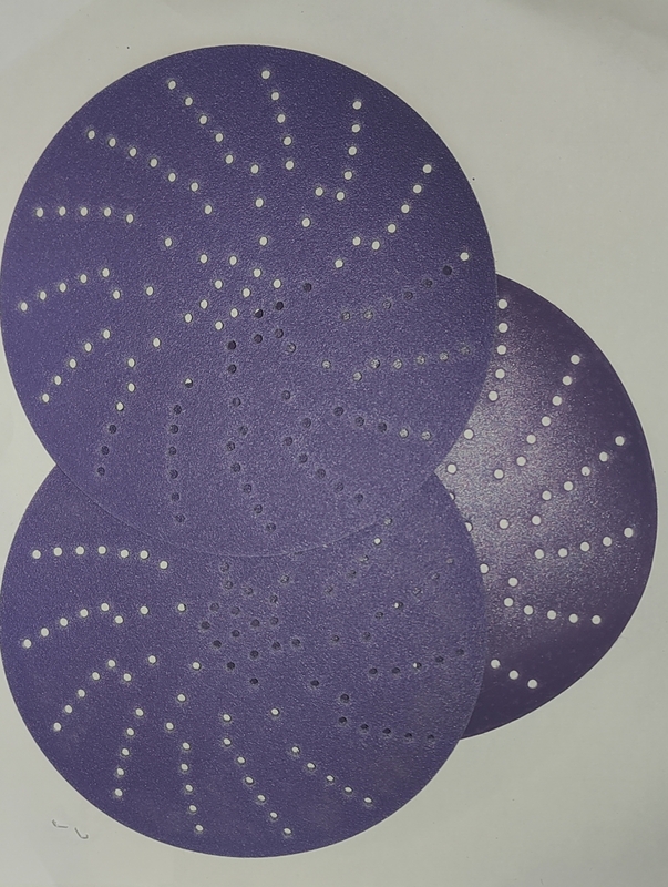 Purple 6" Cyclone P80 Ceramic Disc 100/box