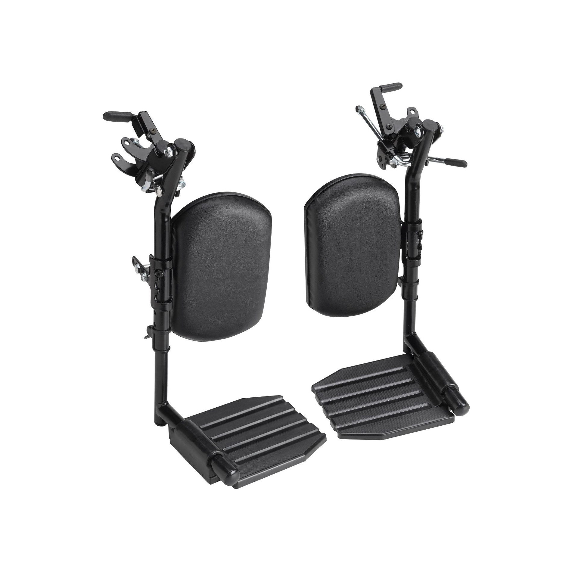 PDG-2525200-Swing Away Elevating Legrests Includes Calf Pads.