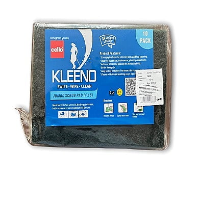Kleeno Jumbo Scrub Pad (10 Pcs)