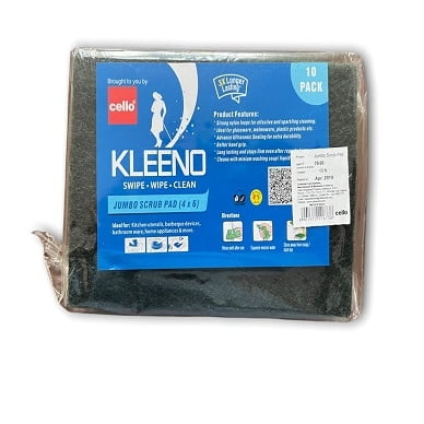Kleeno Jumbo Scrub Pad (10 Pcs)