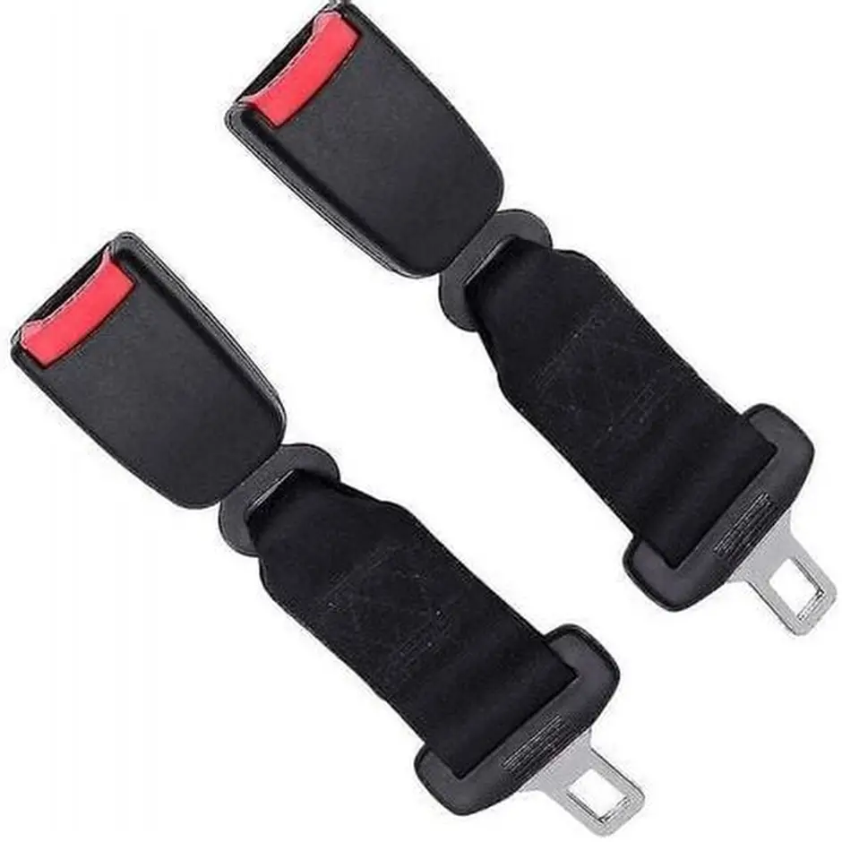 NH-4058C-48 - 48" 2 Piece Canadian Made Red Button Auto Seatbelt