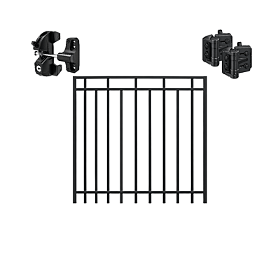 Porte pour clôture aluminium | QUINCAILLERIE INCLUSE