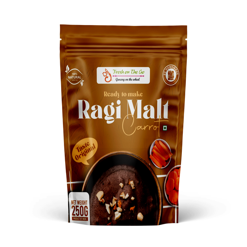 Ragi Carrot Malt Mix 250 gm Ragi Carrot Malt Mix 250 gm