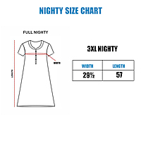 (XXXL-1) 3XL Nighty