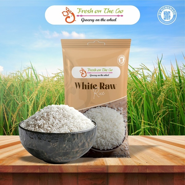 White Raw Rice White Raw Rice