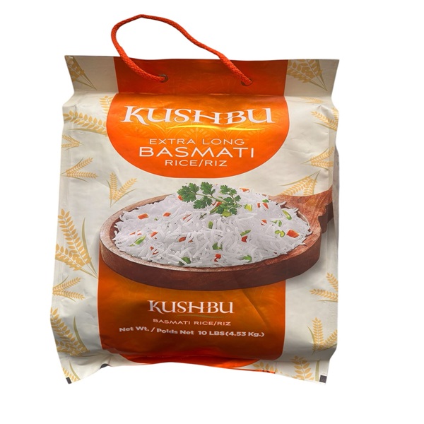 Kushbu Basmati Rice 10 LB