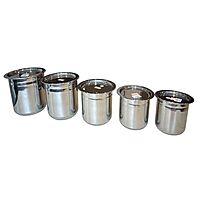 Vessel with Lid 5 PCS Vessel with Lid 5 PCS