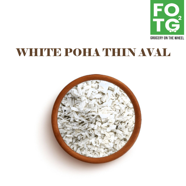 White Poha Thin Aval 500 gm White Poha Thin Aval 500 gm