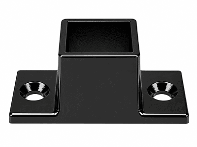 Attache pour clôture en aluminium