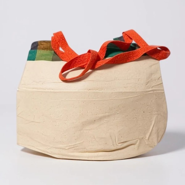 Cloth hand bag Side