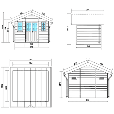 Cabanon composite SML Pavillon