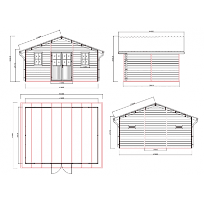 Cabanon composite SML Pavillon