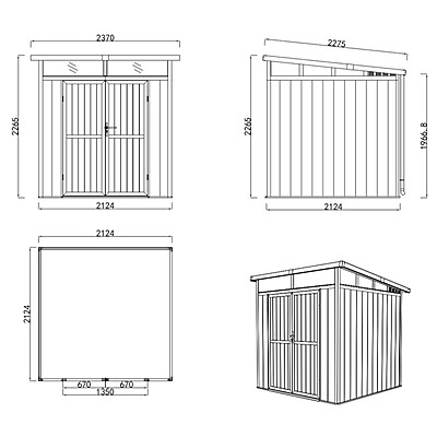 Cabanon composite SML Skylight