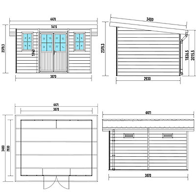 Cabanon composite SML Urban