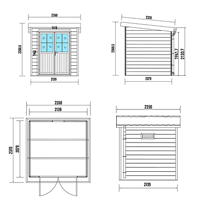 Cabanon composite SML Urban