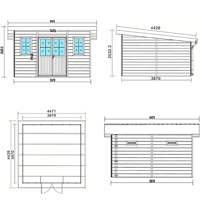 Cabanon composite SML Urban