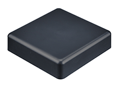 capuchon poteau cloture composite noir