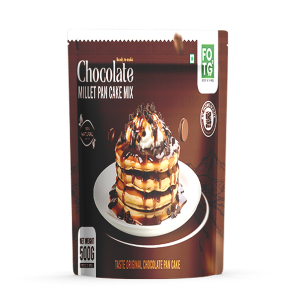 Chocolate Millet Pan Cake Mix 500 gm