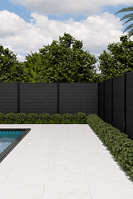 Planche de clôture en composite