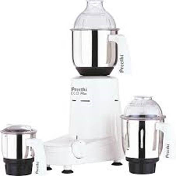 Preethi Eco Plus Mixer Grinder 110V with 3 Jars (Only for US & Canada)